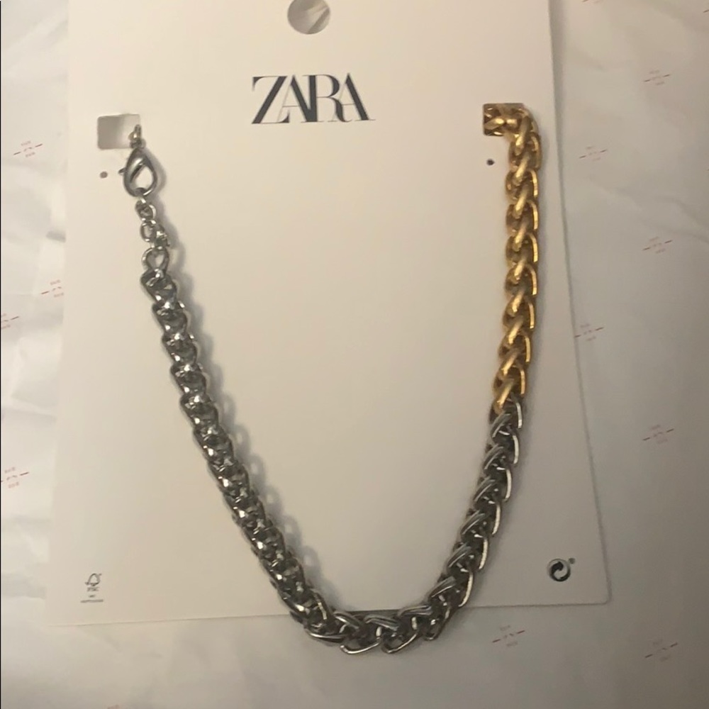 Zara Choker gold & silver (New)